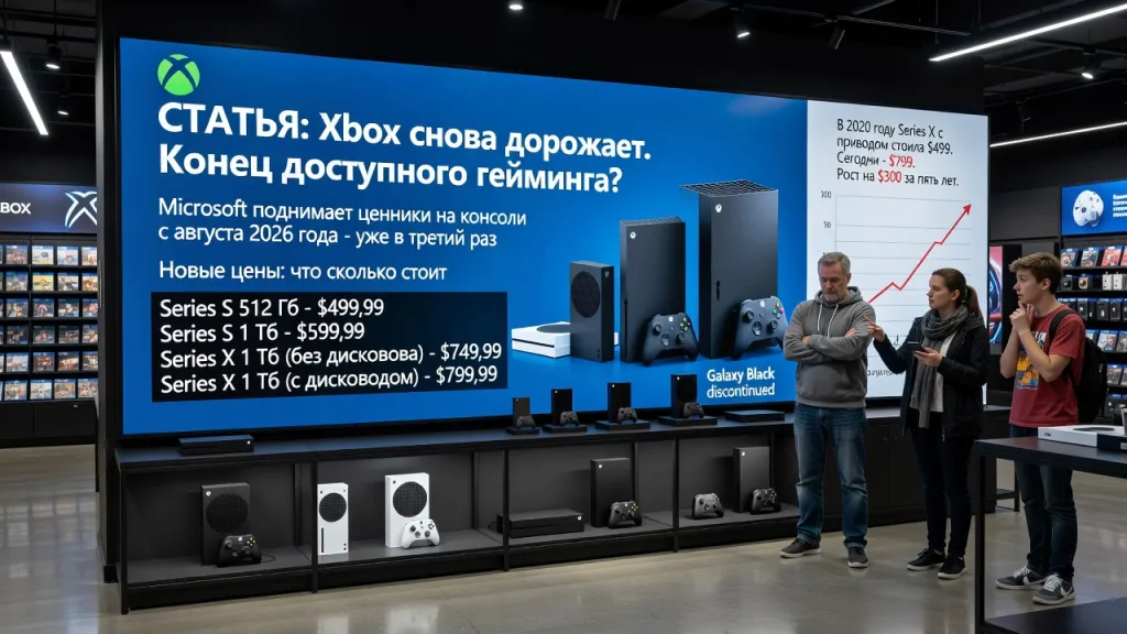 Xbox снова дорожает. Конец доступного гейминга?